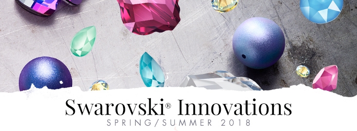 Swarovski kamínky, Rivoli, korálky a další novinky 2018